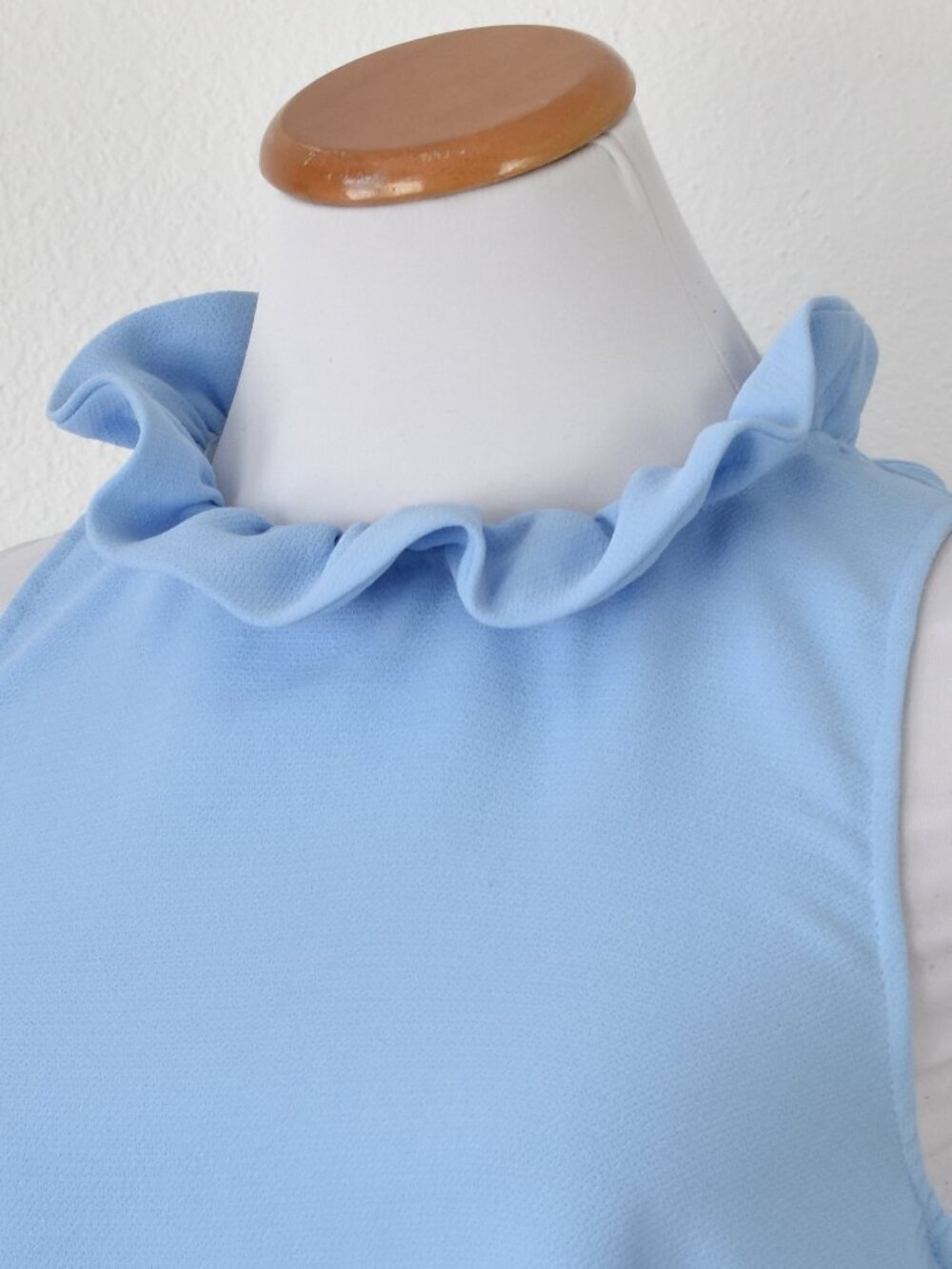 Pomander Place Blythe Baby Blue Mini Dress - S - Picture 3 of 9